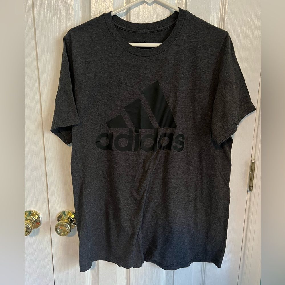 Adidas Mens Amplifier Cotton Blend Short Sleeve Tee